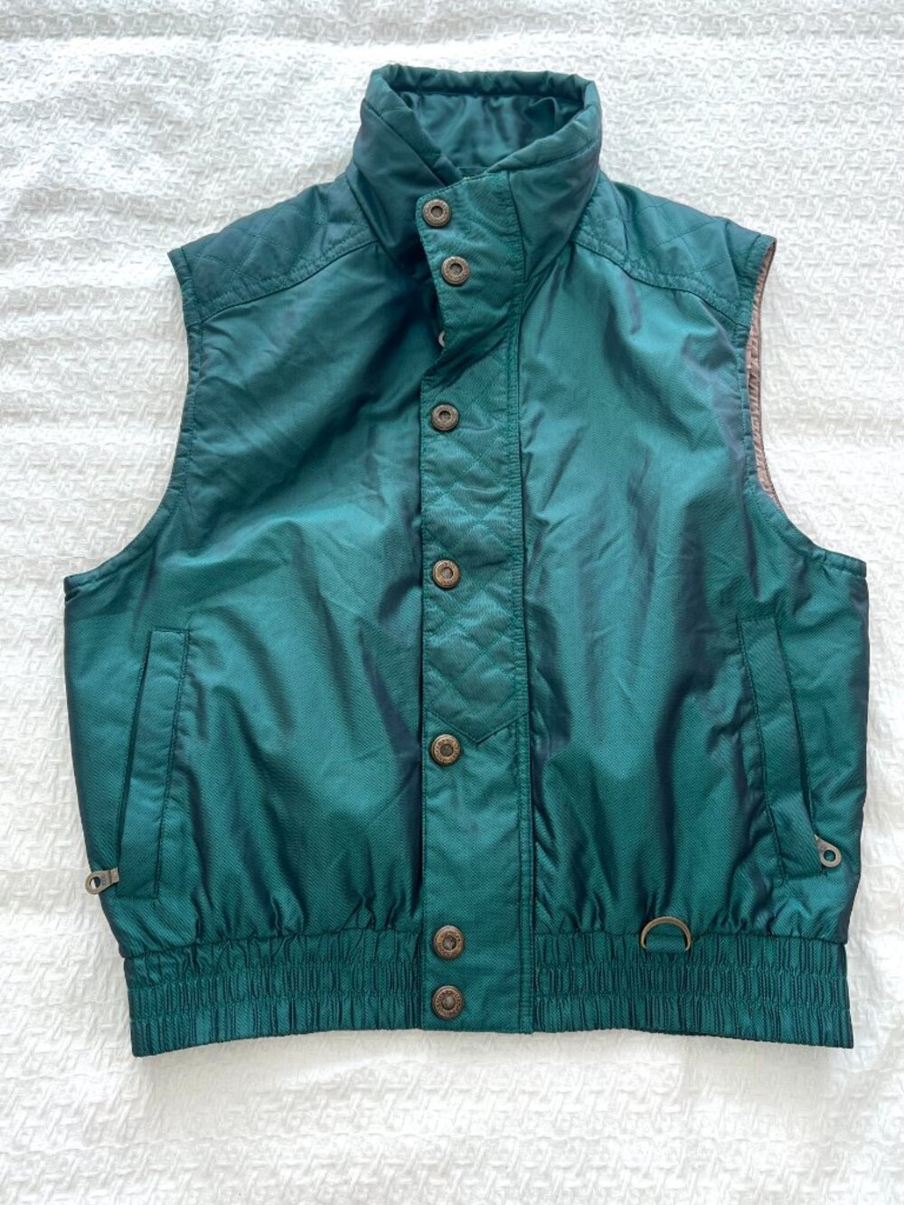 Vintage 2002 Salt Lake City Winter Olympics Green Vest - Size Medium - Unisex